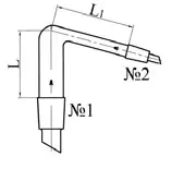 Изгиб И<75° 2К-19/26-14/23 ГОСТ 25336-82