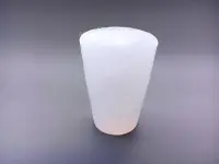 Пробка силиконовая № 24, конусная, прозрачная