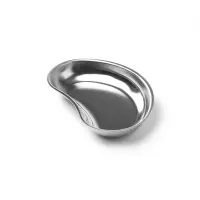 Лоток металлический почкообразный ЛМП-"МЕДИКОН", 200х120х30 ( AISI 430 (08Х17Т) ) (V=0,3 л.)