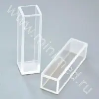 Кювета для фотометрии из стекла К-8 10х10 мм прозрачные стенки