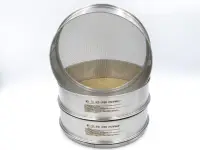 Сито лабораторное РП-120-Пкв-Н высота обечайки 38 мм, ячейка 0,75 мм, полотно - перфорация квадрат, контрольная точность, с поверкой РусПрибор