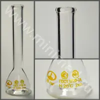 Колба мерная 1-10-2 с одной меткой и цилиндрической горловиной (ГОСТ 1770-74, ТУ 9464-013-52876351-2014)