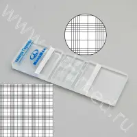 Камера для счета форменных элементов крови исп. 1 (Камера Горяева) 4-х сеточная