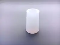 Пробка силиконовая № 14, конусная, с каналом, прозрачная/уп 100 шт