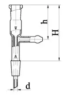 Алонж АО-14/23-14/23 прямой с отводом ГОСТ 25336-82