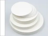 Фильтры обеззоленные Белая лента d 220 мм, упак 100 шт