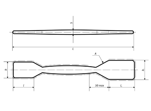 Шпатель фарфоровый №3 200/40/45 мм ФАРКОС-1