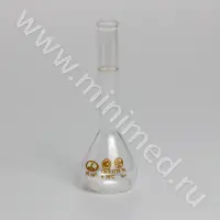 Колба мерная 1-25-1 с одной меткой и цилиндрической горловиной 1 класс точности ГОСТ 1770-74