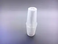 Пробка силиконовая № 14,5 двухконусная, с каналом, со жгутом, прозрачная