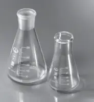 Колба коническая КН-1-25-14/23 ТС с пришлифованной горловиной, без шкалы (ГОСТ 25336-82, ТУ 9464-019-29508133-2015)