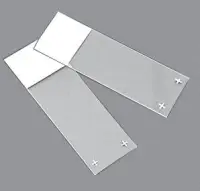 Стекло для микропрепаратов, предметное, СП c адгезивным покрытием, силан, 26х76±1,0 мм, толщ. 1,0±0,1 мм, со шлифованными краями и полосой для записи (ТУ 9464-012-52876859-2014)