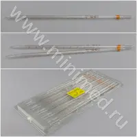 Пипетка градуированная 2-2-1-10, 1 кл. точности (от любой отметки до сливного кончика) (ГОСТ 29228-91)