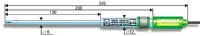 Лабораторный комбинированный pH электрод ЭСК-10314/4 (полумикро-электрод)