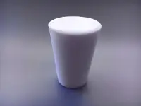 Пробка силиконовая № 24, конусная, белая