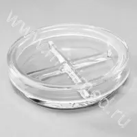 Чашка микробиологическая (Петри) 90х20 мм ЧМ 4-секционная