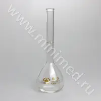 Колба мерная 1-200-1 с одной меткой и цилиндрической горловиной 1 класс точности ГОСТ 1770-74