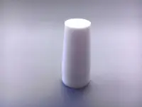 Пробка силиконовая № 14, удлиненная, конусная, белая