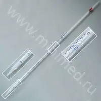 Пипетка градуированная 3-1-2-5 (от верхней нулевой отметки до сливного кончика) (ГОСТ 29228-91, ТУ 9464-013-52876351-2014)