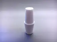Пробка силиконовая № 14,5, двухконусная, белая