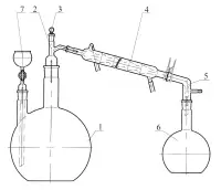 Аппарат для перегонки веществ с испарительной колбой объемом 10 л АПВ-10