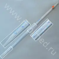 Пипетка градуированная 3-2-2-10 (от верхней нулевой отметки до сливного кончика) (ГОСТ 29228-91, ТУ 9464-013-52876351-2014)