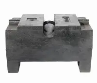 Гиря рабочая (общего назначения) ГО-П-1000 кг П класс точности M1 параллелепипед, тяжелая серия