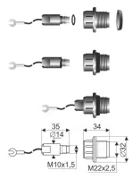 Промышленный электрод сравнения ЭСр-10112 (одноключевой, проточный)