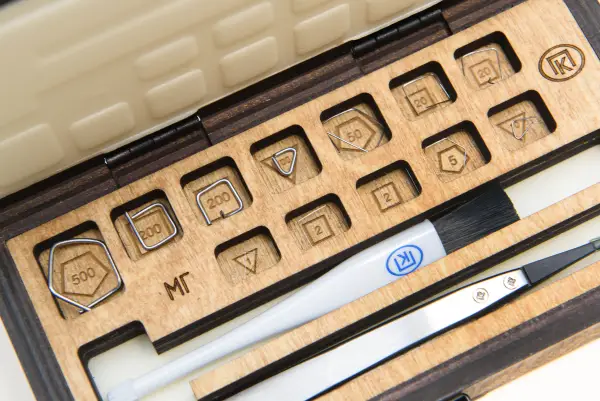 Набор гирь рабочих ГО-ПН-(1 мг - 500 мг) класс точности E2