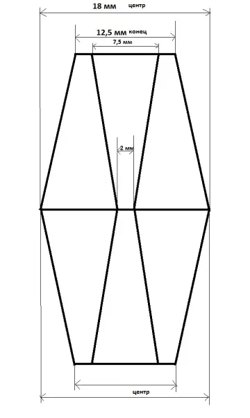 Пробка силиконовая двухконусная с каналом №14, №14 со жгутом/высота 50/низ 12,5/верх 12,5/